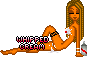 girl covered in whipcream
